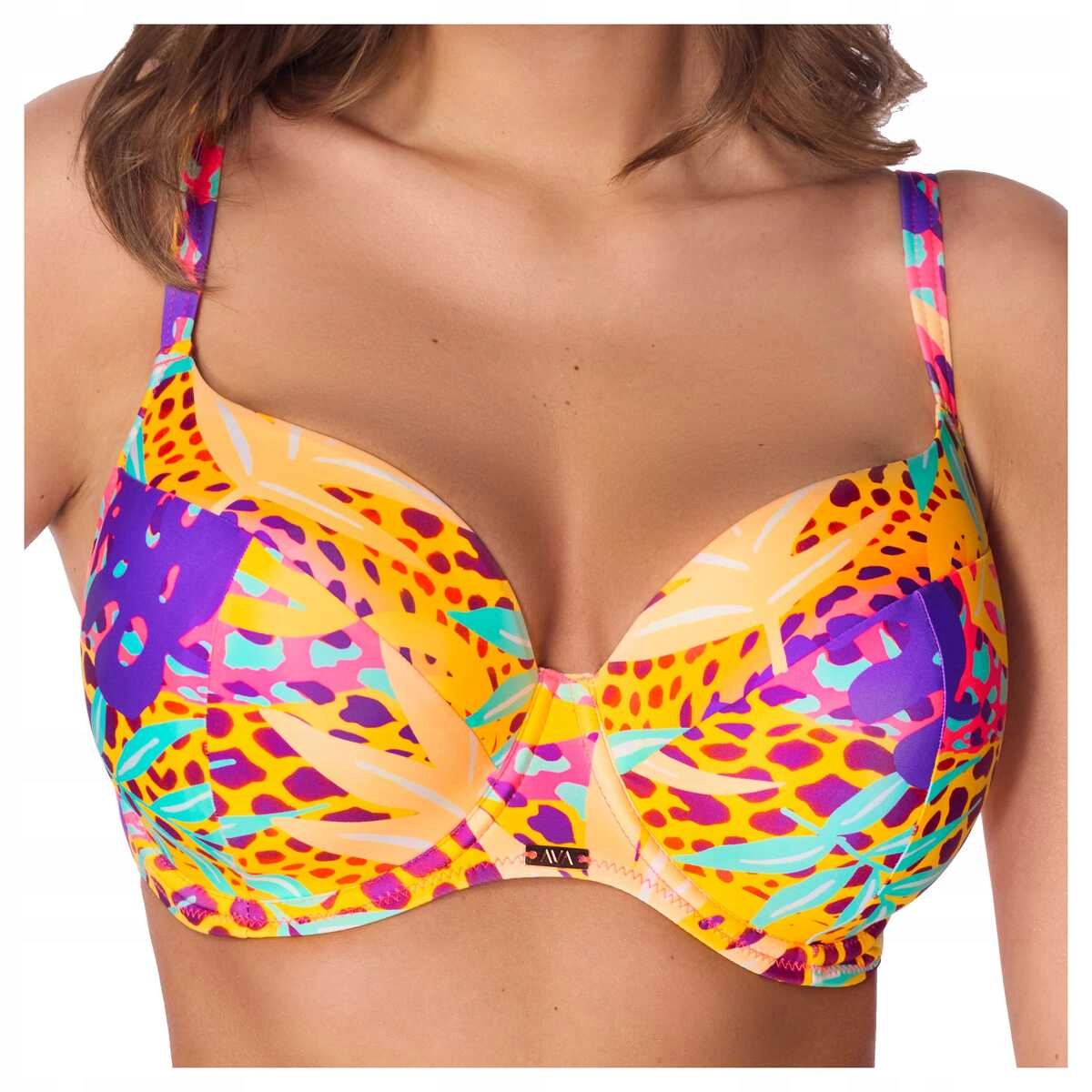 Ava Plavková podprsenka vyztužená podprsenka Sk 240 jungle pop 75H