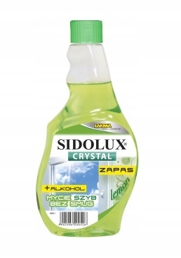 

Sidolux, Crystal Lemon, Płyn do szyb, zapas, 500ml