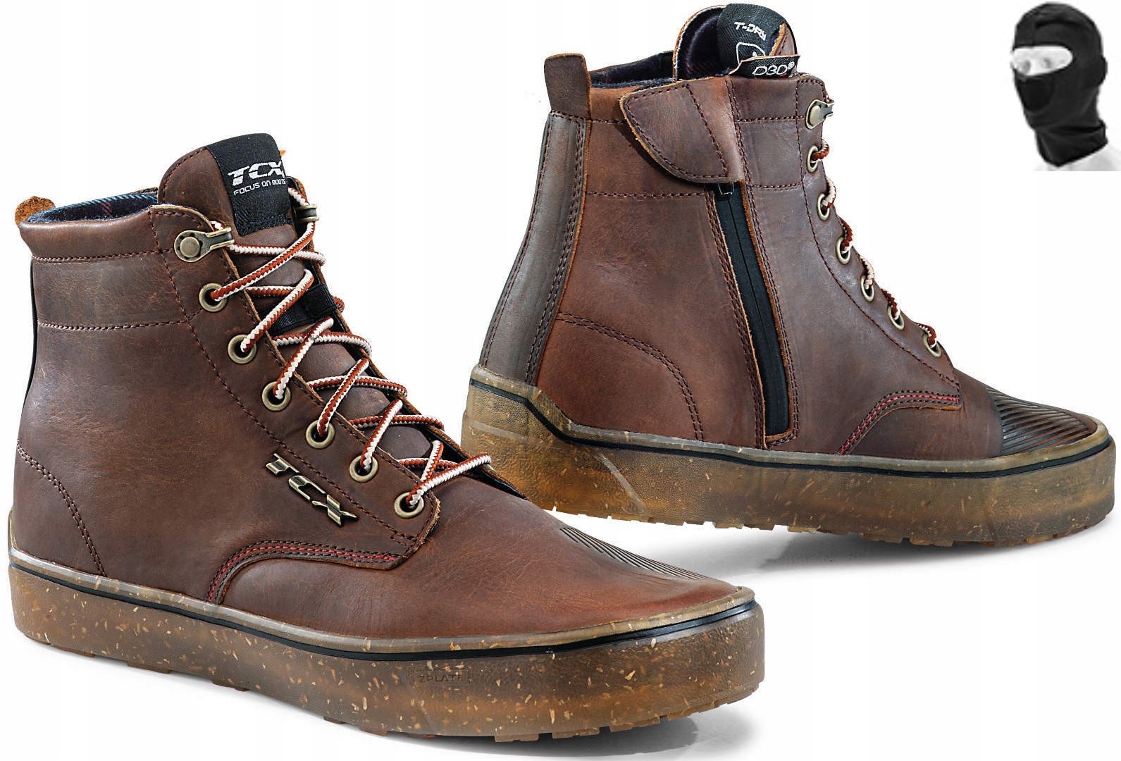 

Buty Vintage motocyklwe Tcx Dartwood Wp Brązowe 45