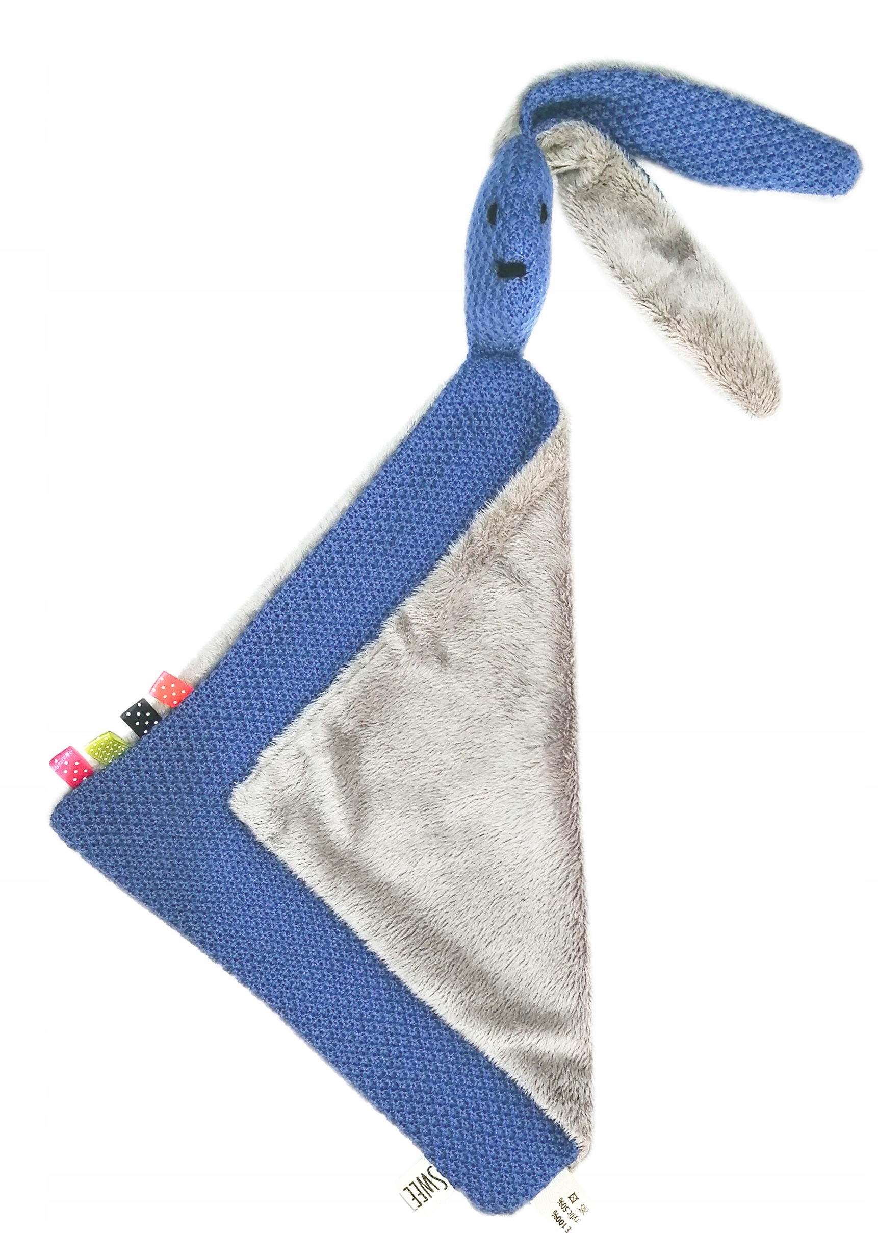 

Kocyk Przytulanka Króliczek Handmade Dla Niemowląt
