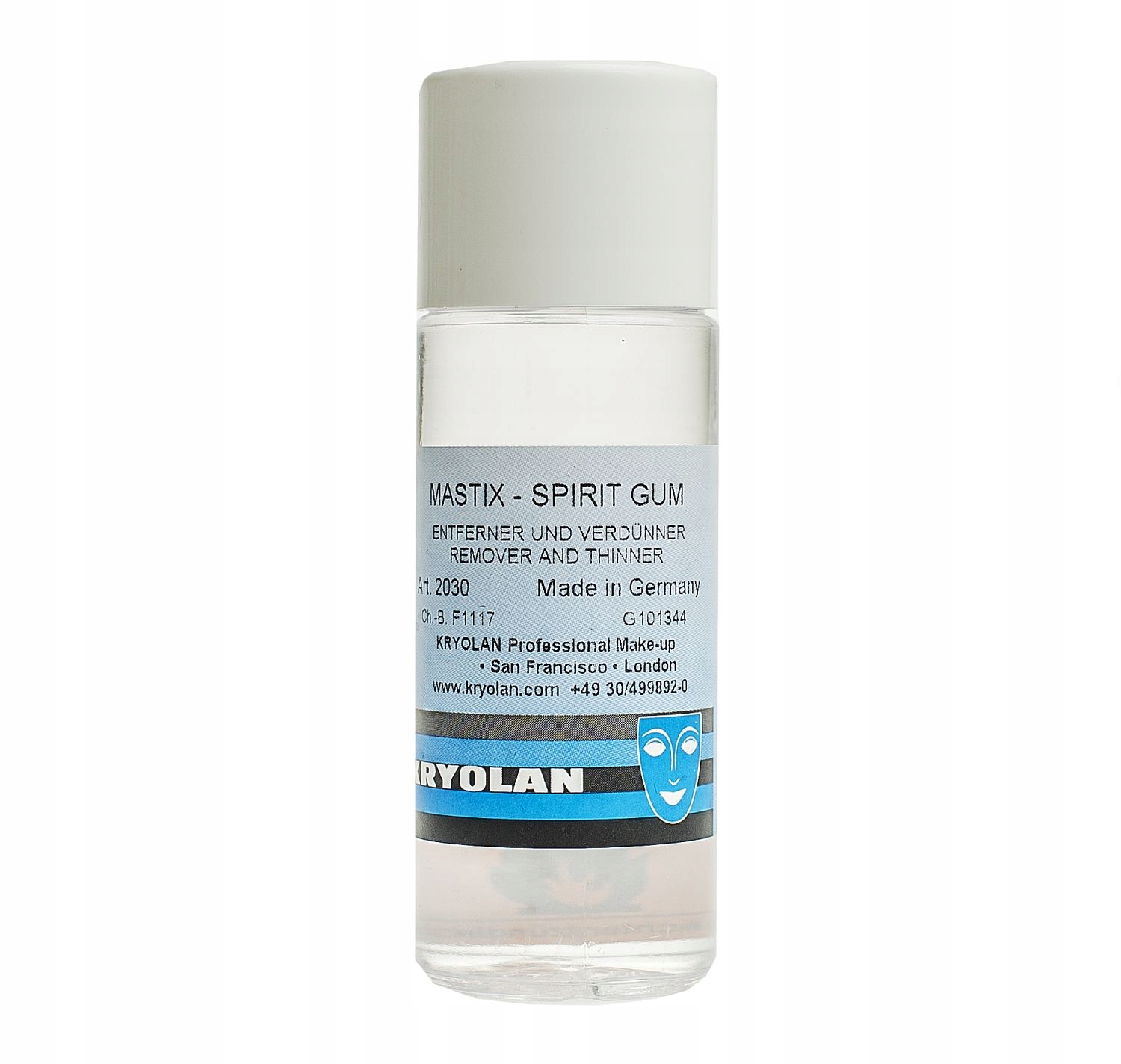 

Zmywacz do kleju do brody Mastix Kryolan 50 ml