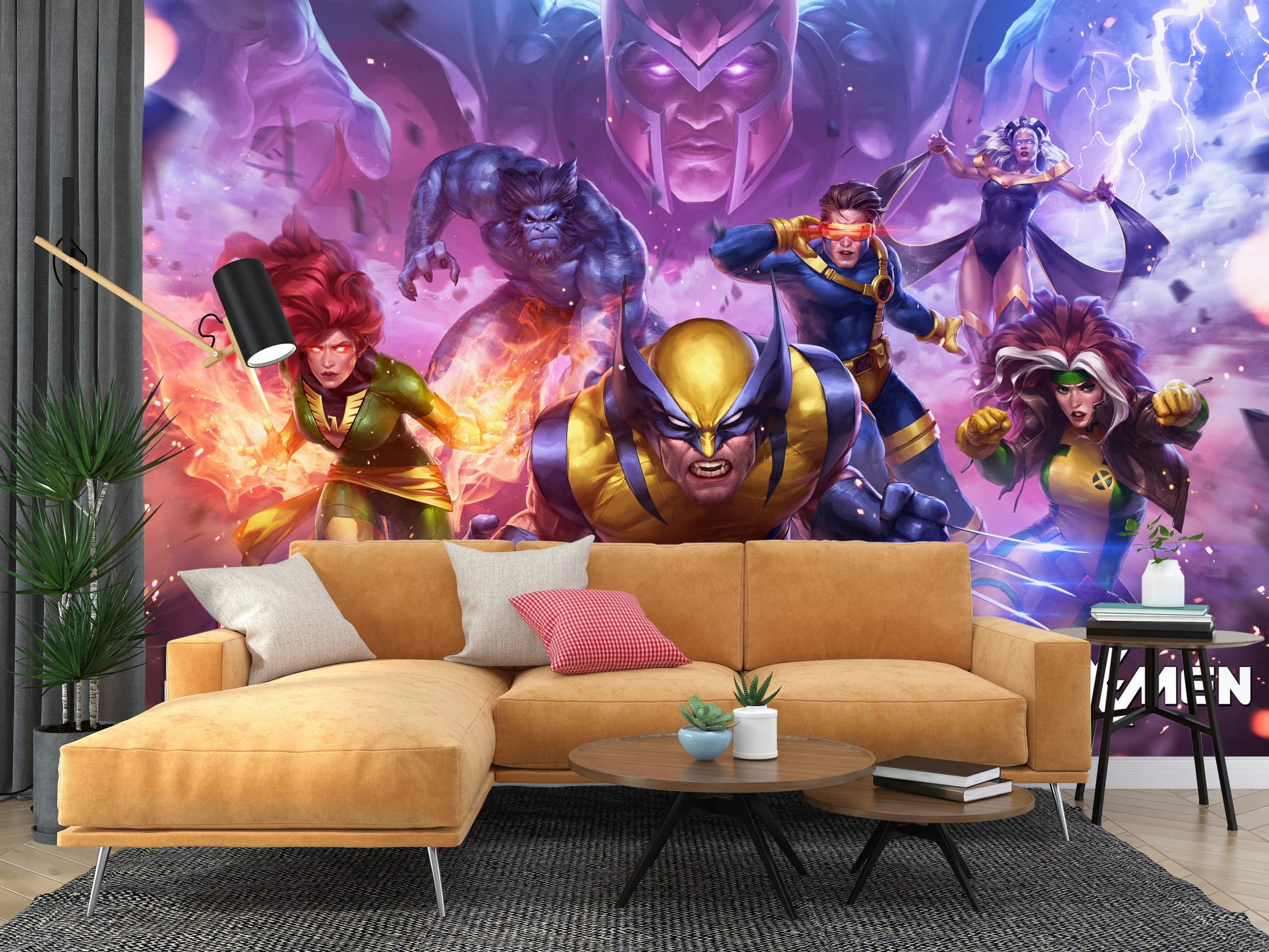 Fototapeta Winylowa Marvel Hulk pokój młodzieżowy Bohater Avengers