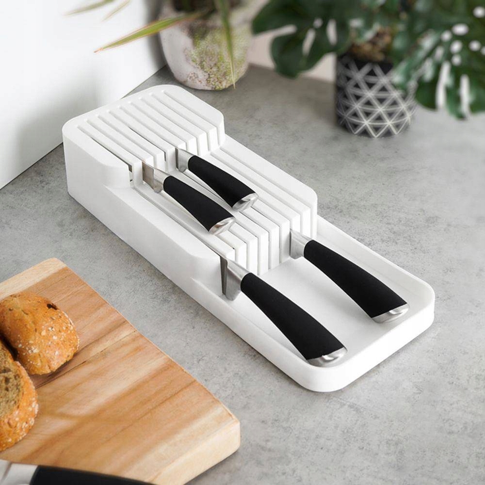Organizer wkład do szuflady na noże kuchenne pudełko pojemnik stojak Marka Vilde
