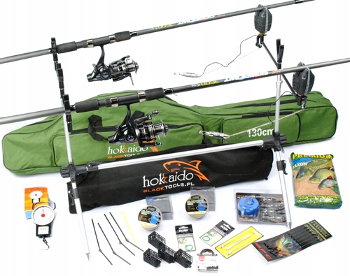 Pro Zestaw Karpiowy 2x wędka 2x kołowrotek Z8