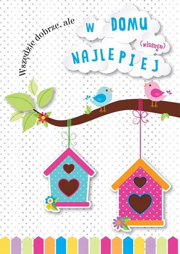 

Kartka na Parapetówkę Nowe Mieszkanie urocza DK418