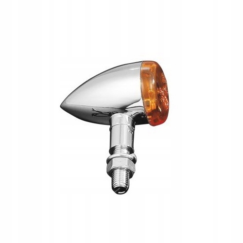 Moto smerovky Highway Hawk Tech Glide smooth, E-mark, chróm (2ks)