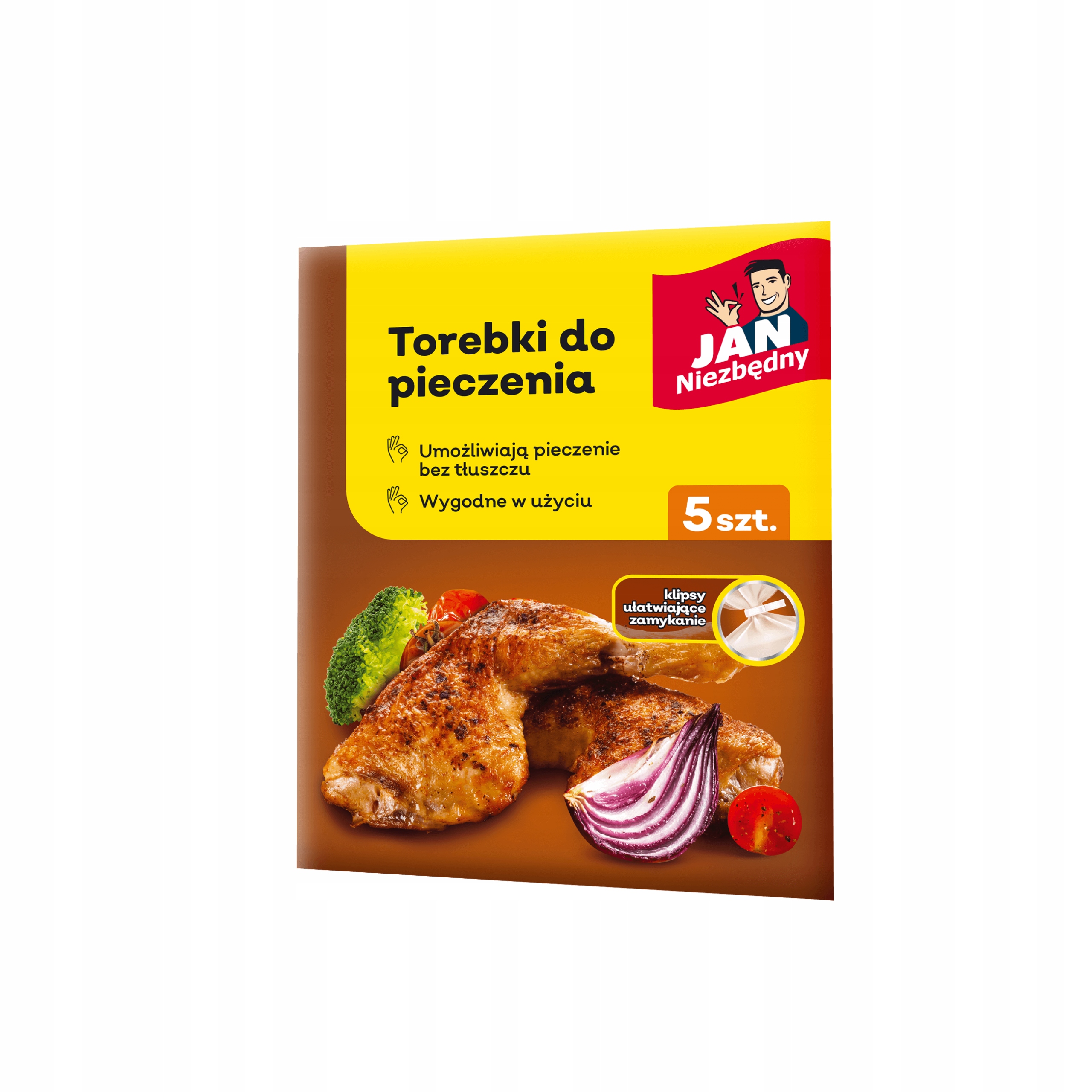 TOREBKI DO PIECZENIA 25X38 CM 5 SZT JAN NIEZBĘDNY