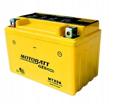 MTX9A - ГЕЛЕВАЯ БАТАРЕЯ MOTOBATT MTX9A-YTX9-BS CBR_600