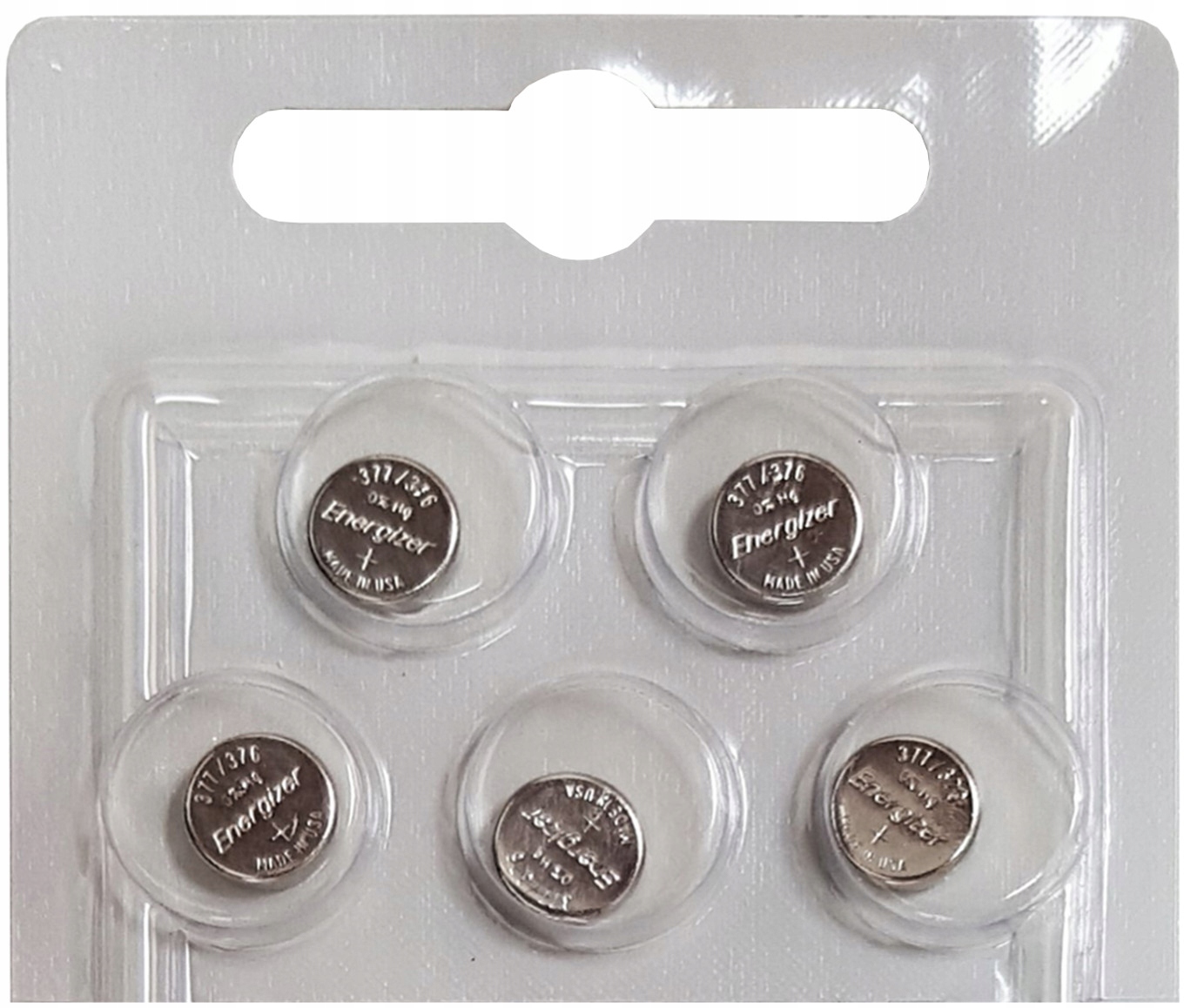 

5x Bateria Energizer SR66 SR626SW 377 376 1,55V
