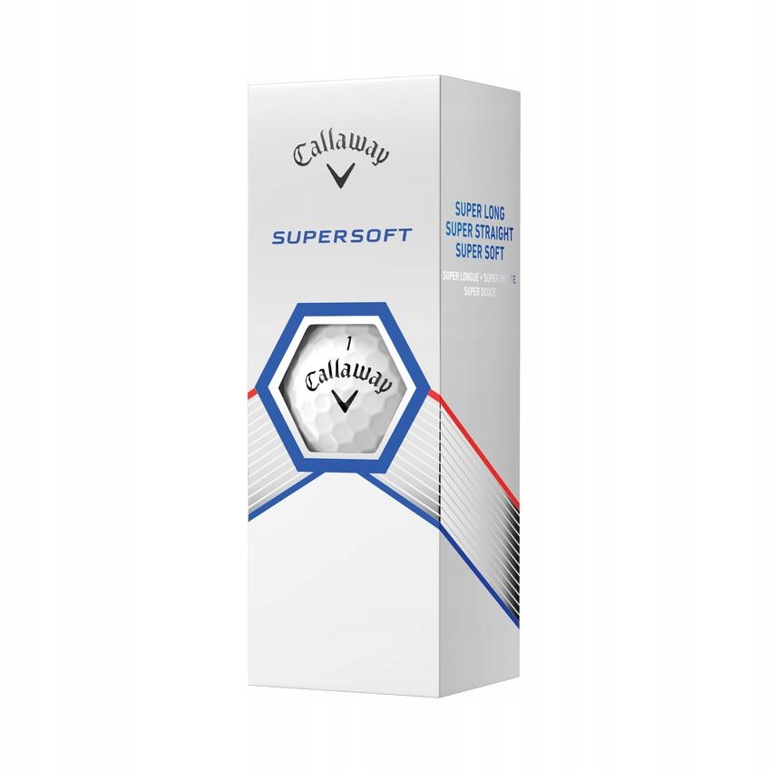 

Piłki golfowe Callaway Supersoft 2023 białe, 3 szt