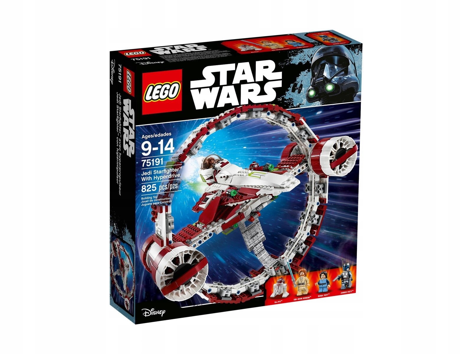 Lego Star Wars 75191 Jedi Starfighter s hyperpohonem Nové