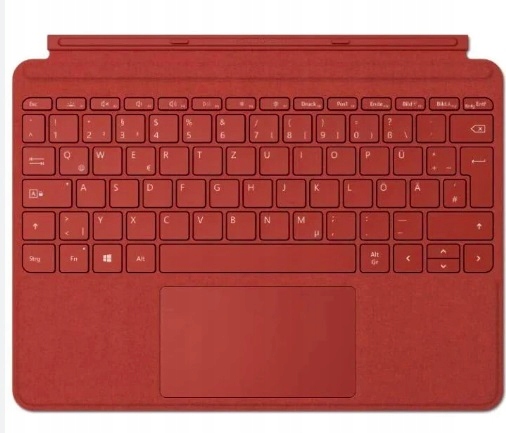 Klawiatura Microsoft Surface Go Type Cover 1840 Red Qwerty Us