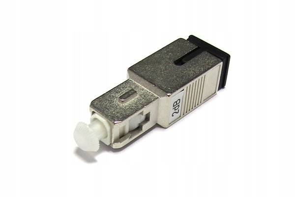 Tłumik światłowodowy SC/APC(F) - SC/APC(M) 0dB SM
