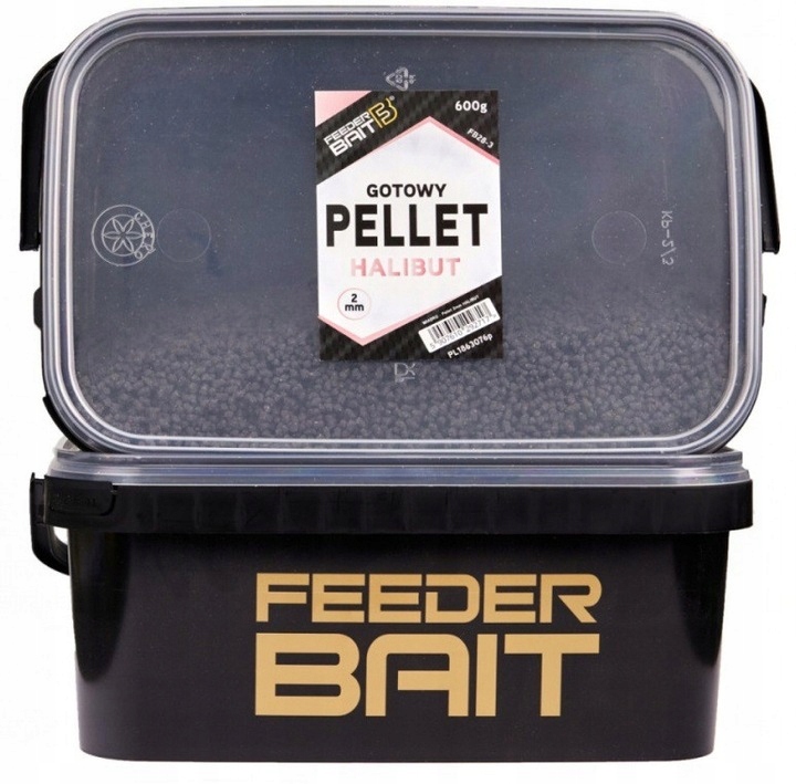 Pellet gotowy w wiaderku Feeder Bait 600g Halibut 2mm