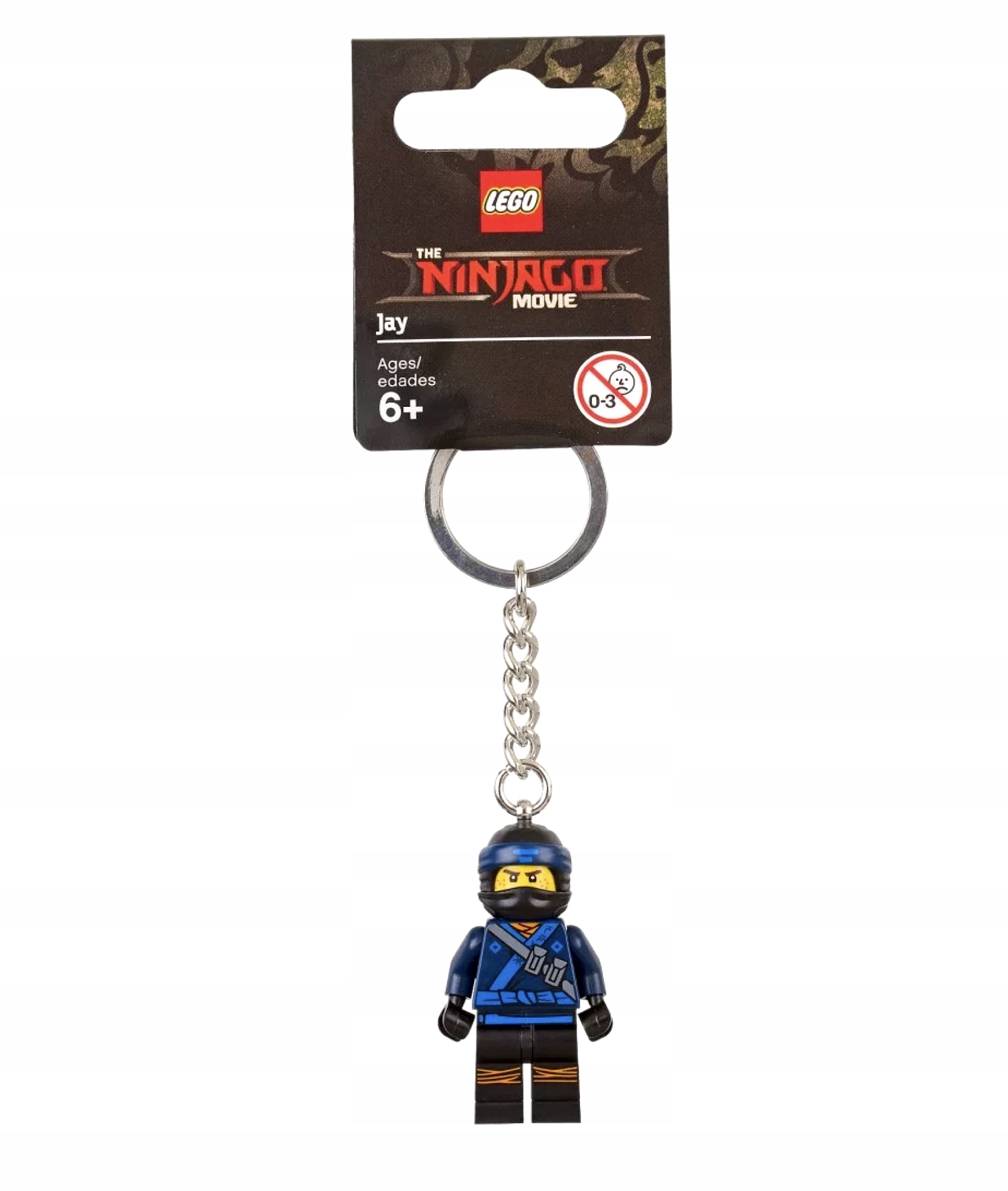Lego 853696 Přívěsek na klíče s Jayem Jay The Ninjago Movie Unikát Nový