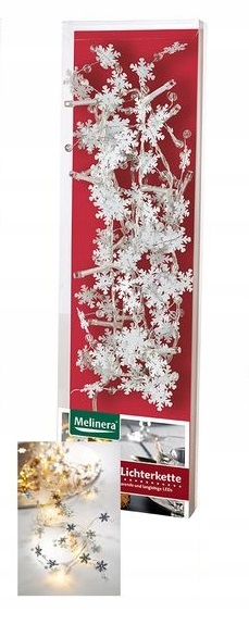 

Łańcuch świetlny girlanda 20 Led timer 170 cm