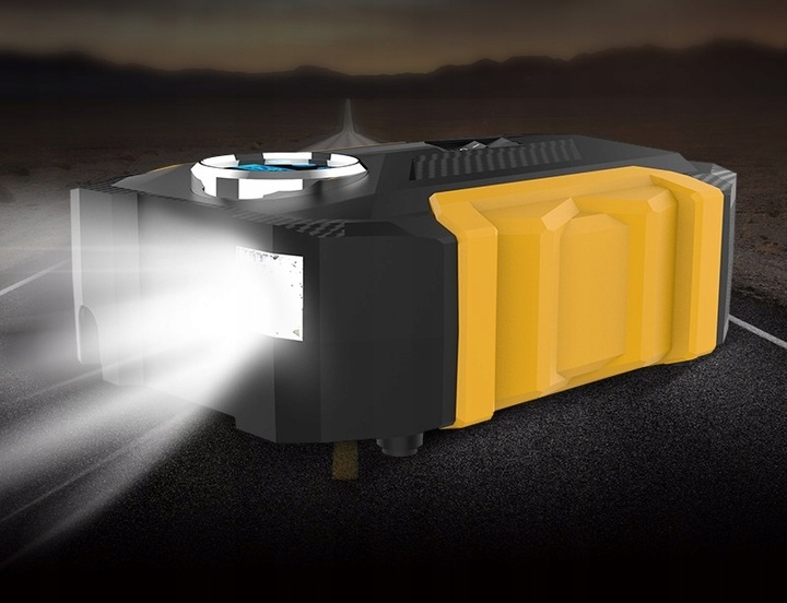 PRZENOŚNY KOMPRESOR SAMOCHODOWY POMPKA SPRĘŻARKA + Marka inna