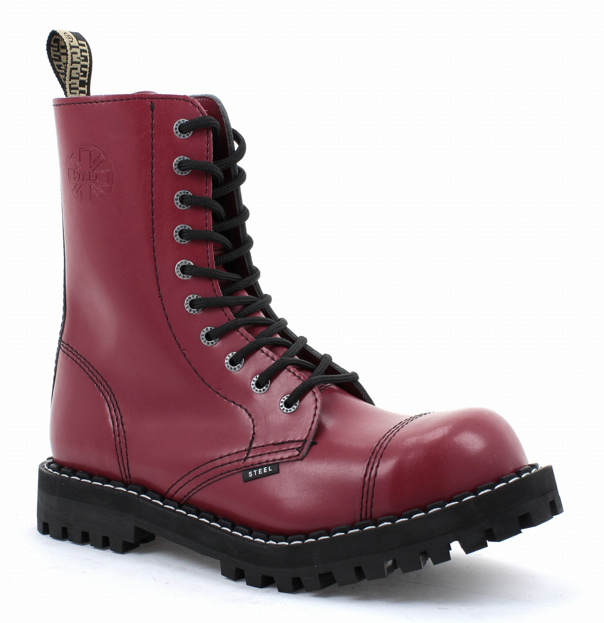 

Glany Steel Czerwone 10-DZIUR 106/O/F.RED 42