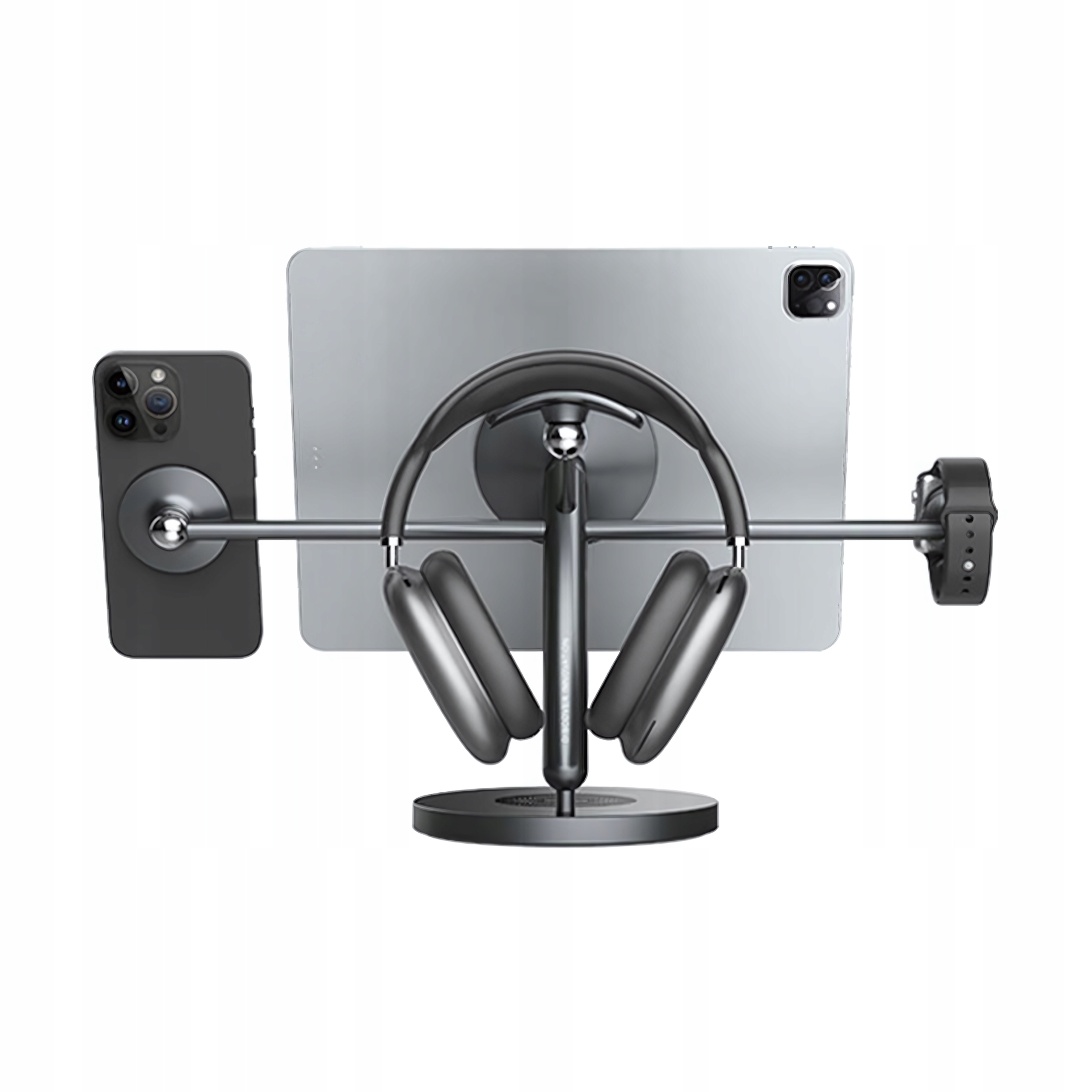 Nillkin Stabilny Magnetyczny Obrotowy Uchwyt Na Tablet Smartwatch Telefon