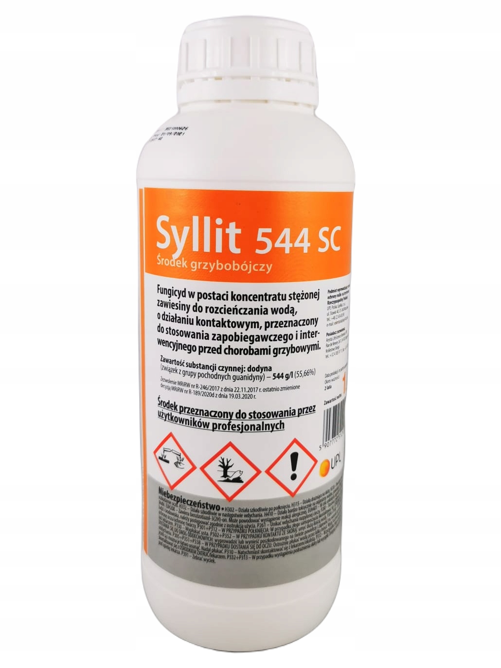 

Syllit 544 Sc 1L parch, kędzierzawość