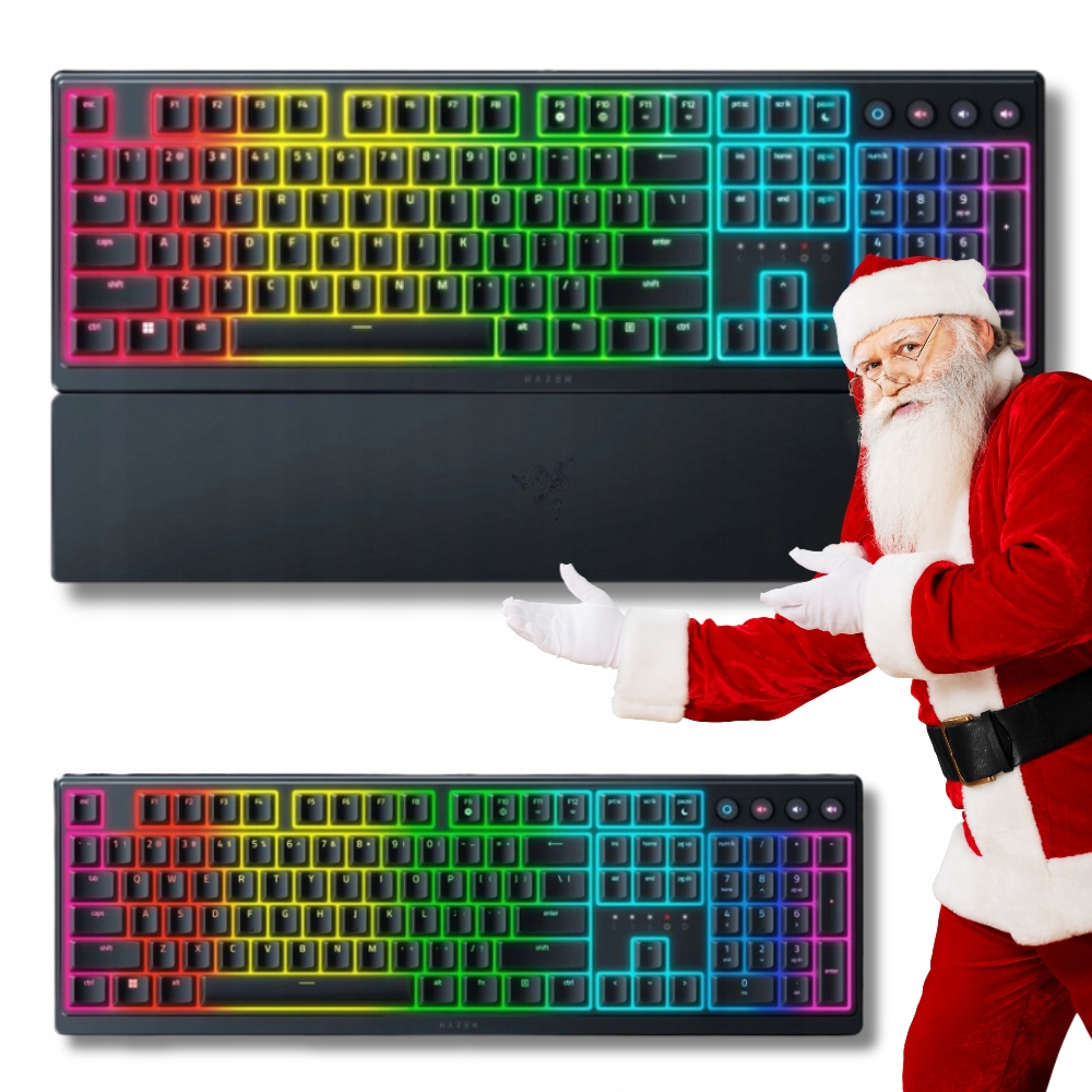 Dobrá mechanická herní klávesnice pro hráče Razer V3 s Rgb podsvícením