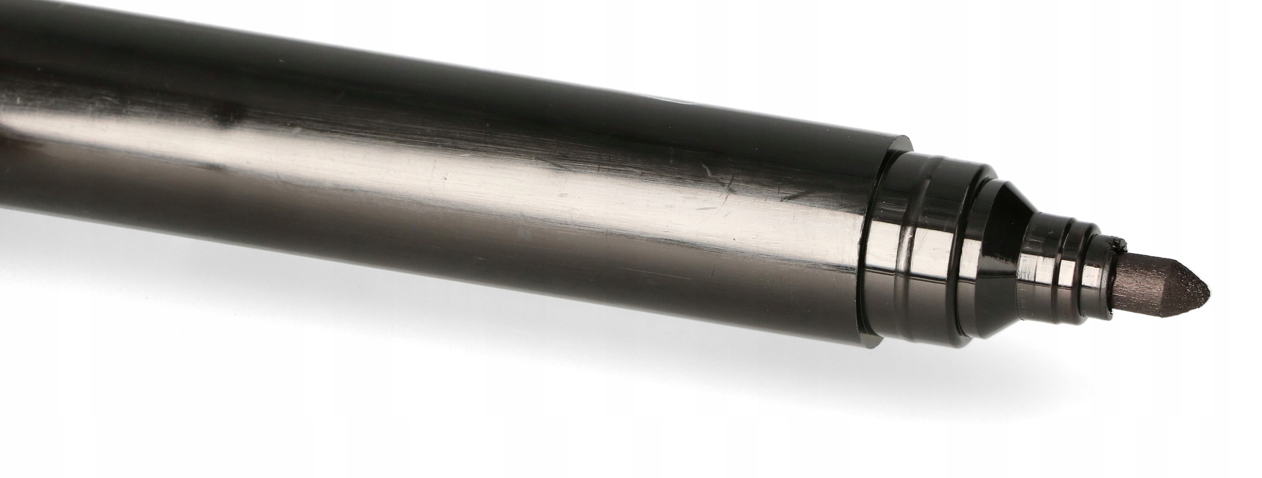 ZESTAW 12X MARKER PISAK FLAMASTER PERMANENTNY CZARNY WODOODPORNY OKRĄGŁY Kolor czarny