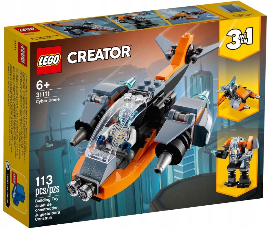 

Klocki Lego Creator 3W1 31111 Cyberdron