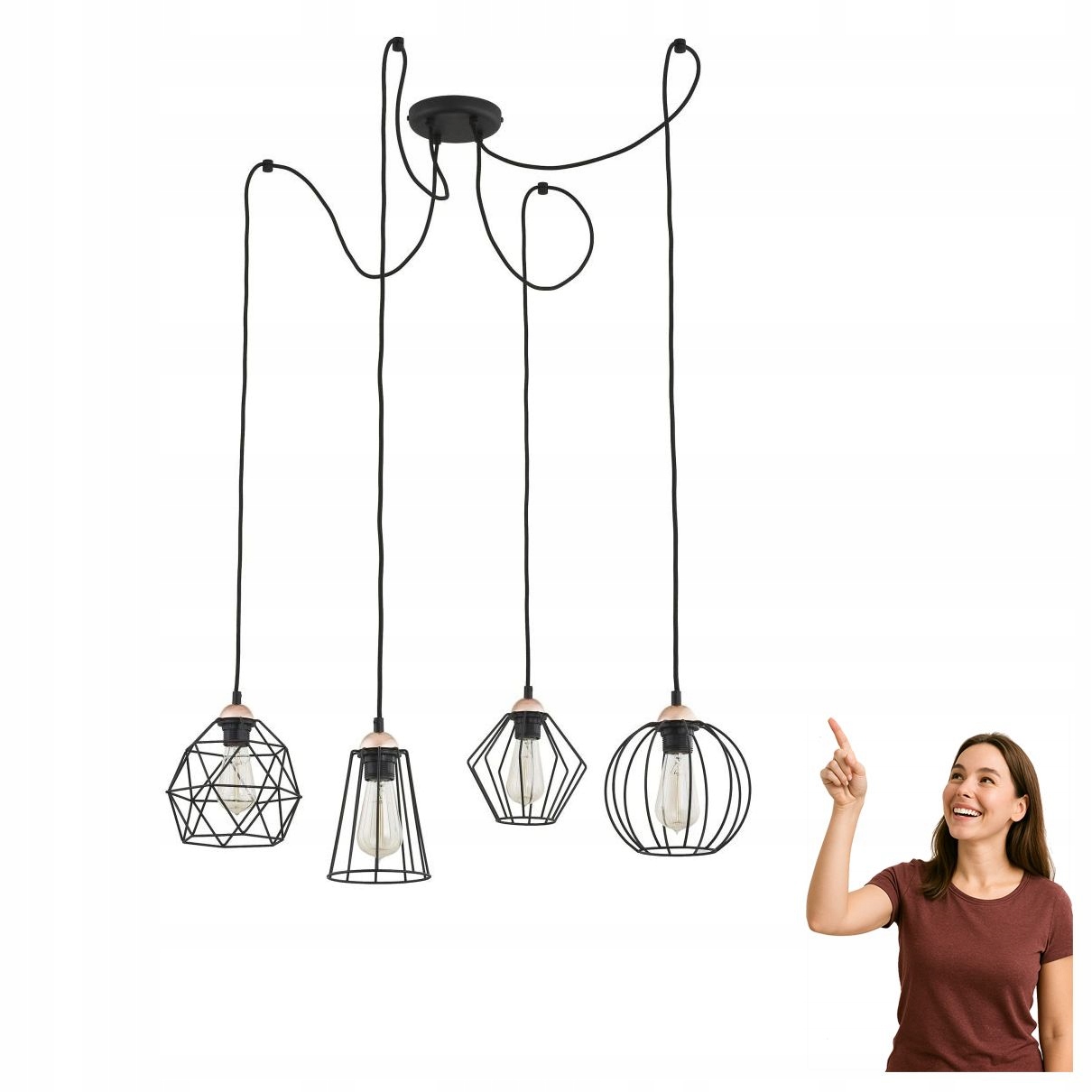 Závesná lampa Galaxy 1646 Tk Lighting