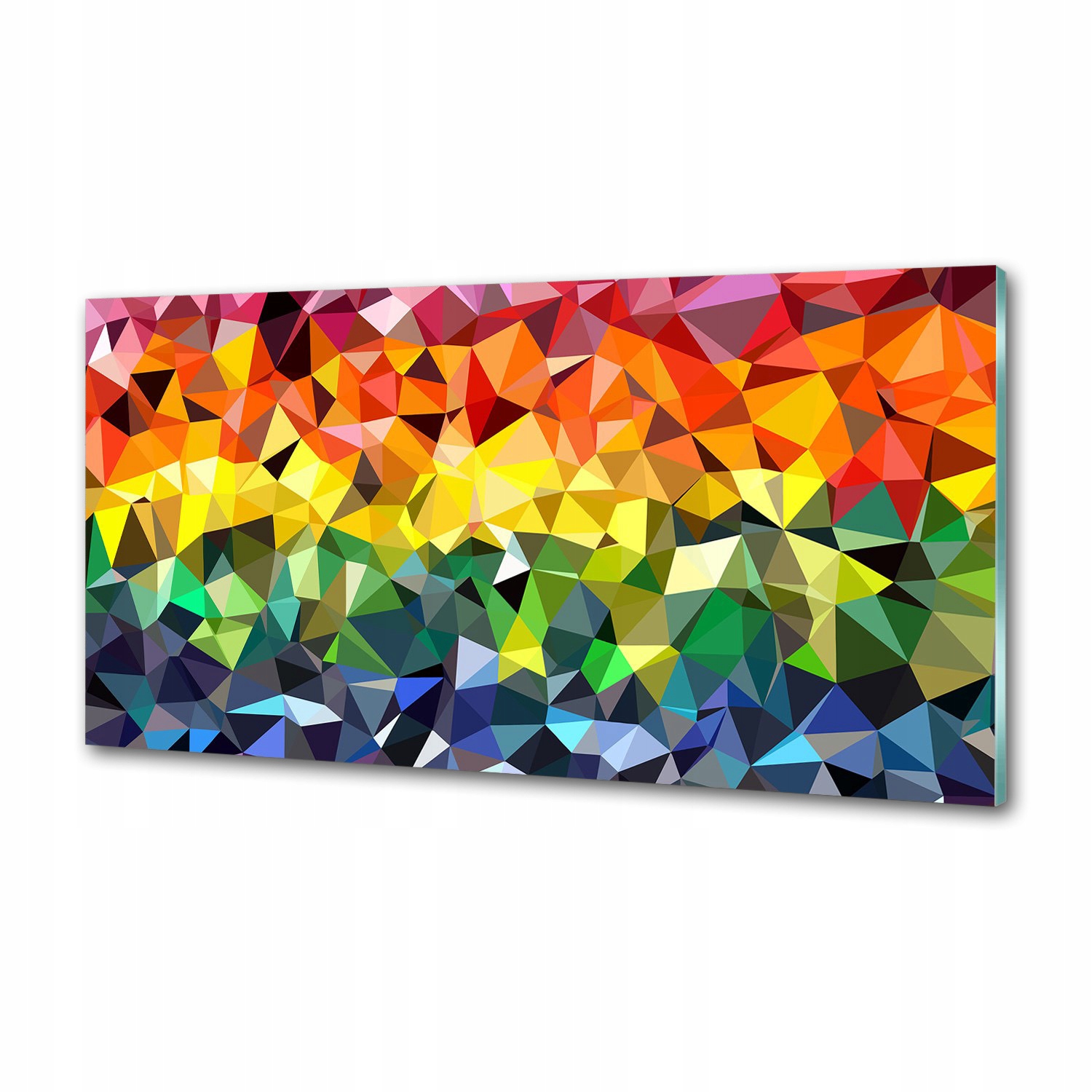 Panel do kuchyne Geometrické pozadie 100 x 50 cm Lepidlo