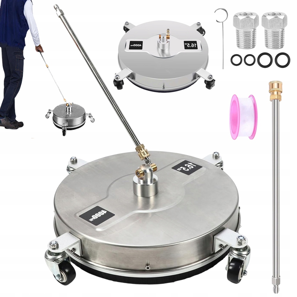 Terasová Myčka 16,5 Palců Na Kolečkách Pro Velké Plochy, Vysoká Výkonnost