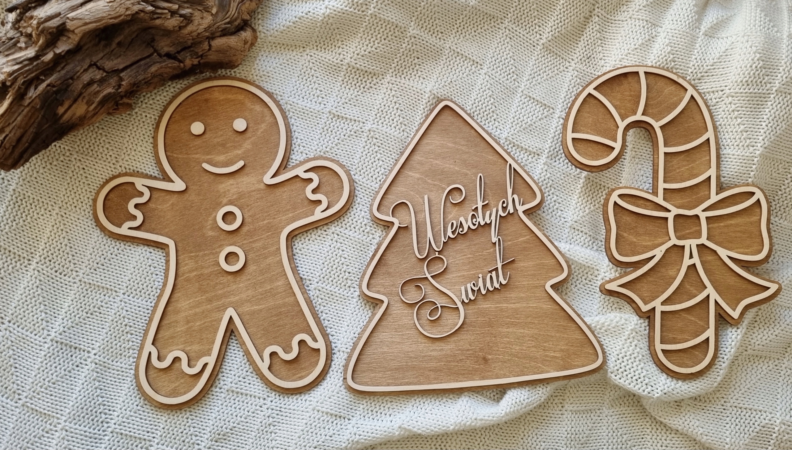 CIASTEK LIZAK CHOINKA SESJA ZDJĘCIOWA TABLICZKI Marka inna