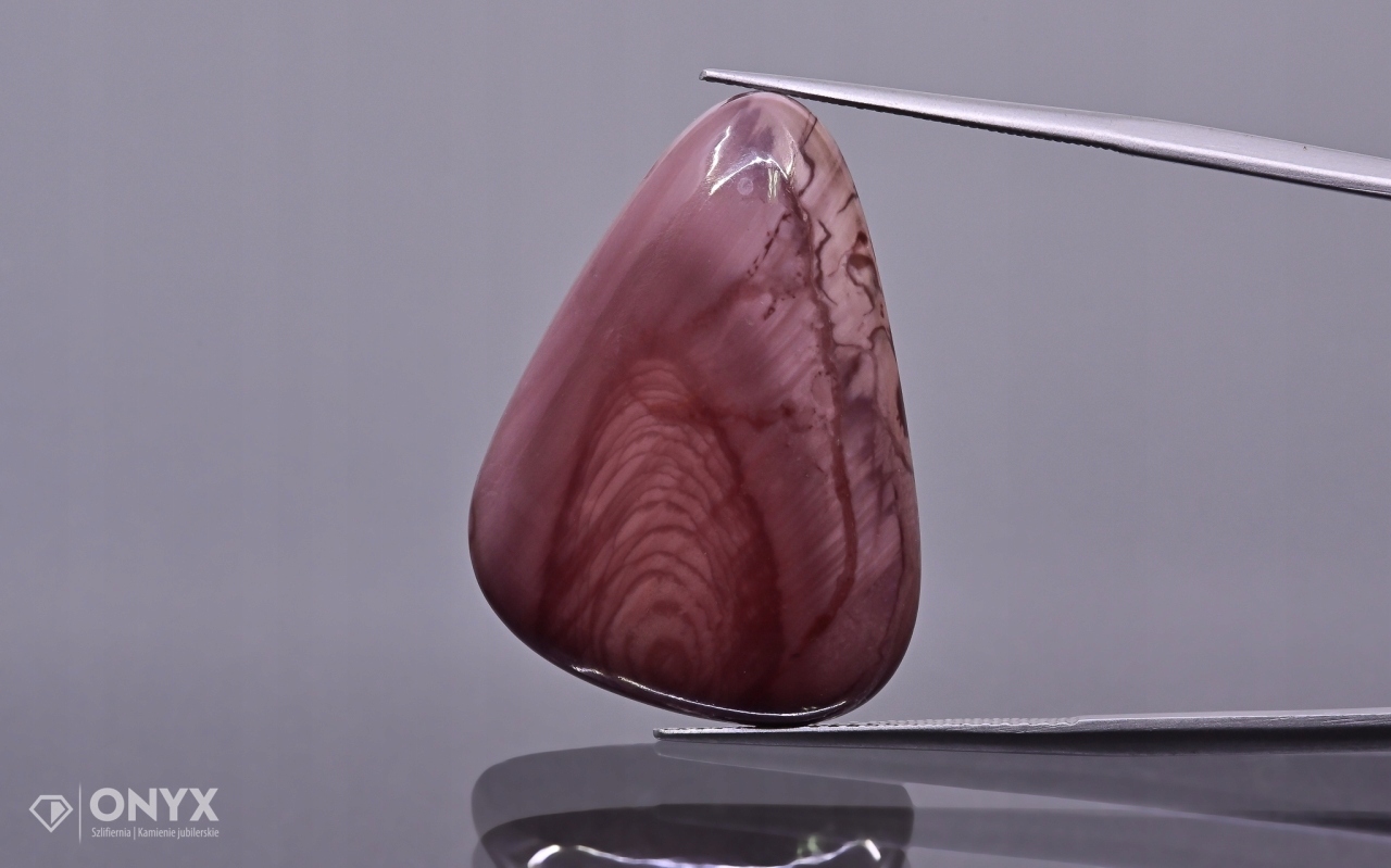 Jaspis Imperial nízký kabošon nepravidelný 23,5x15,5 mm