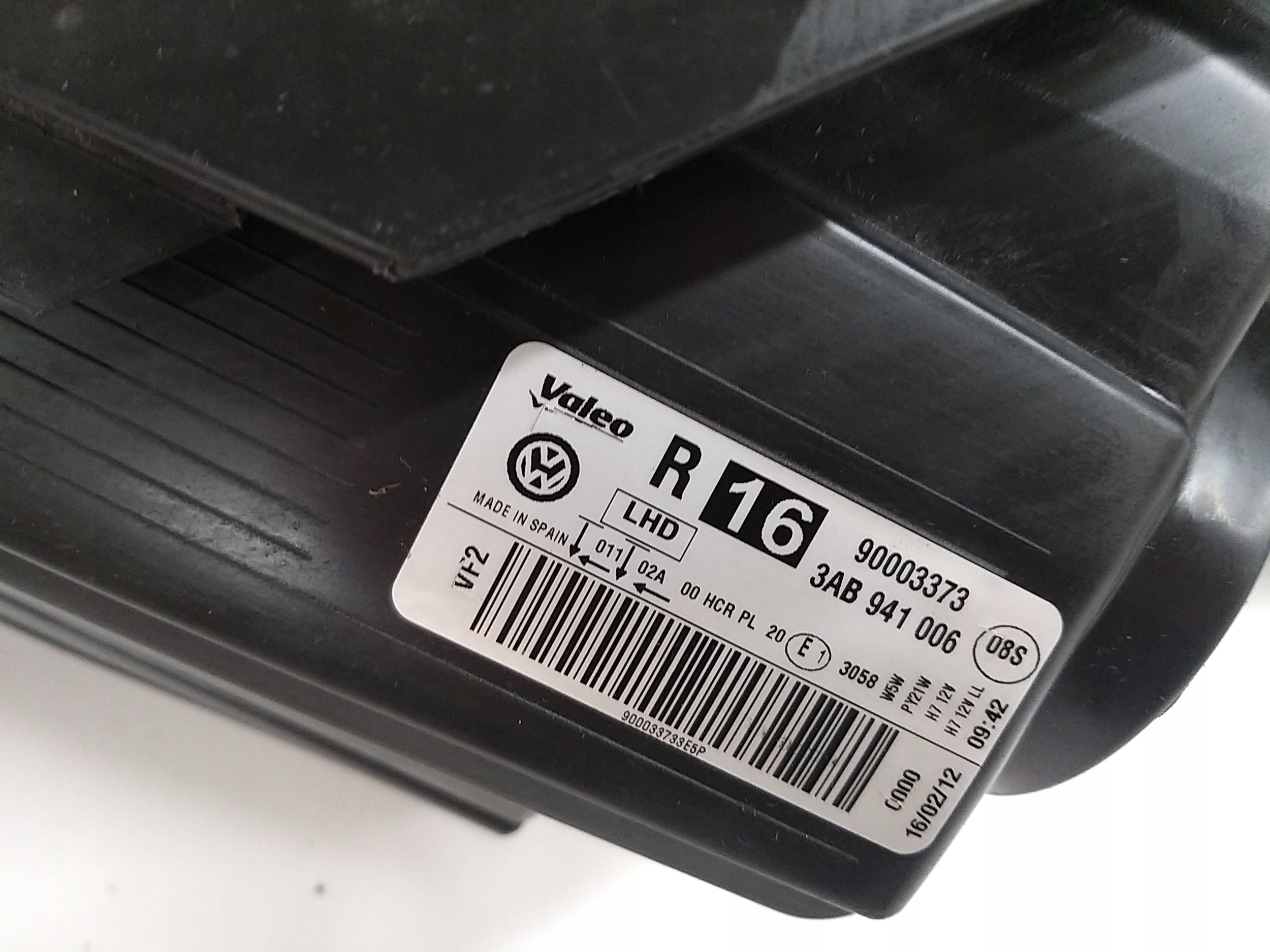 VW PASSAT B7 3AA light right front front ZWYKLA 3AB941006