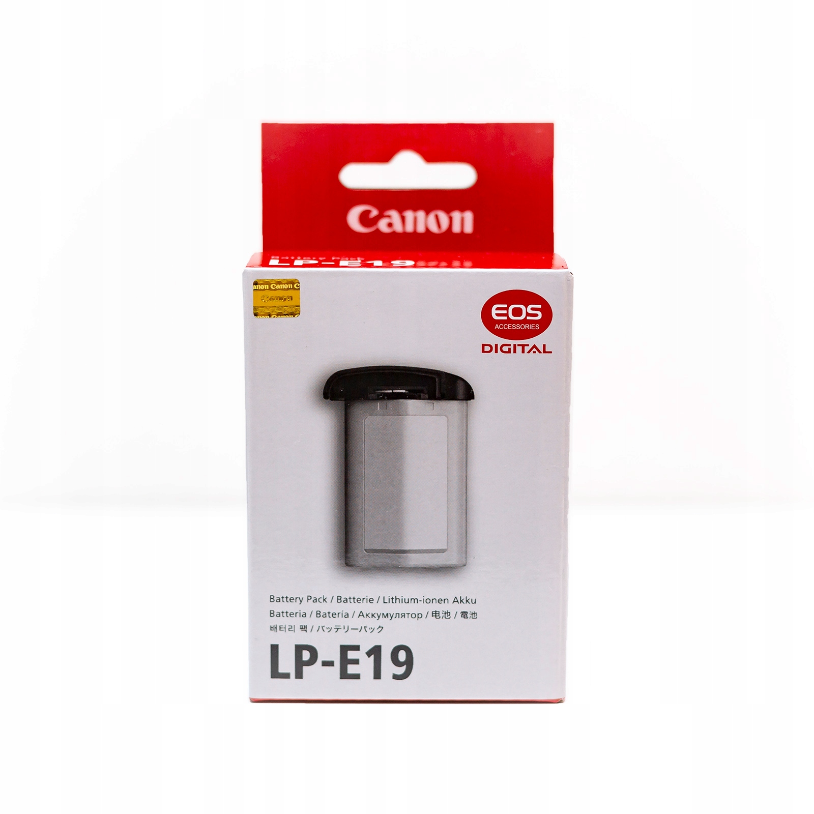 Akumulator Canon LP-E19 do EOS-1D EOS-1DX 1D 1DX EAN (GTIN) 4549292060560