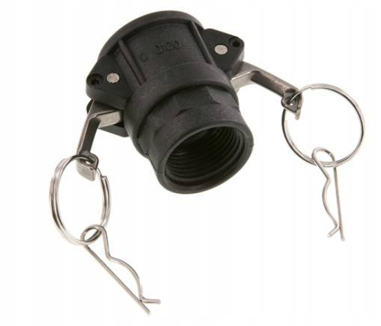 Konektor Camlock typ D, Rp 1 1/4" polypropylen