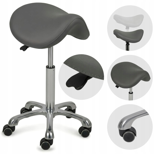 Otočná Stolička Na Kolečkách Alma Sedlo Pro Kosmetický Salon Habys