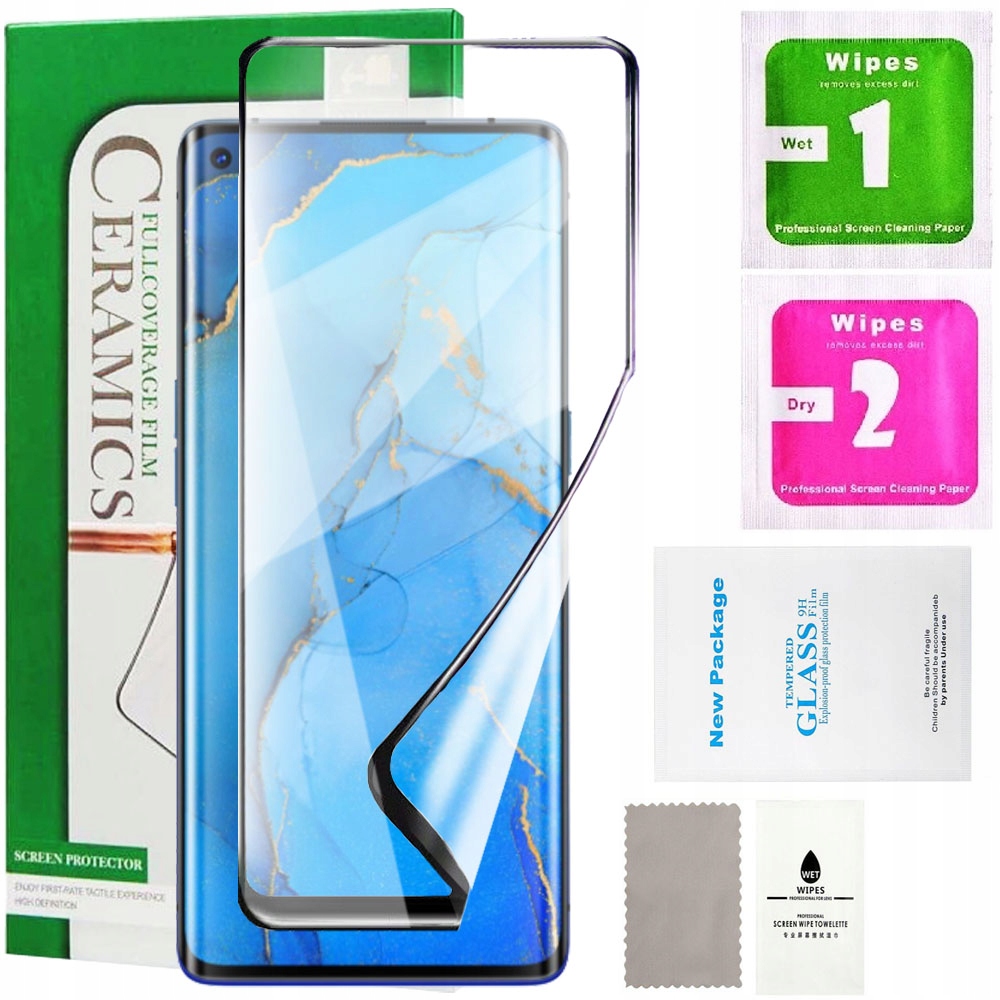 

Szkło Hybrydowe do Oppo Reno 3 Pro Ceramiczne