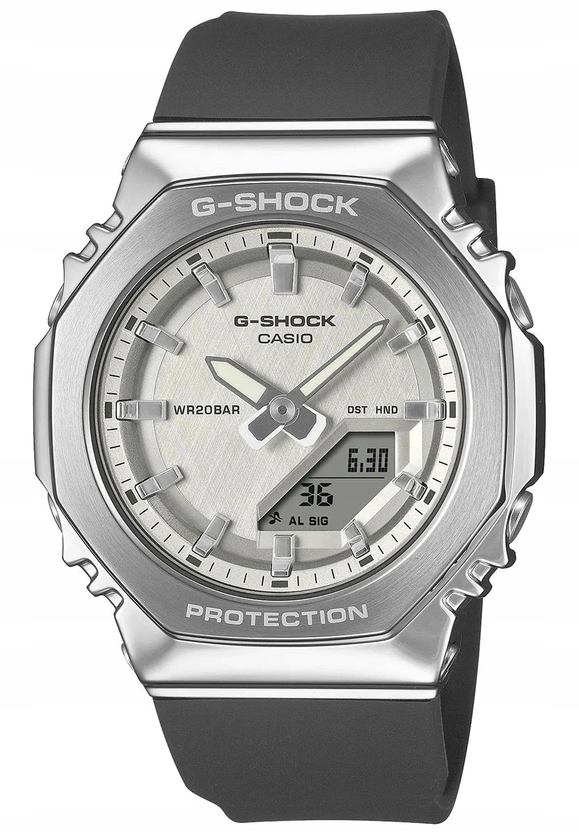 Dámské Hodinky Casio GM-S2110-1A7ER G-shock Černé Na Řemínku Sportovní