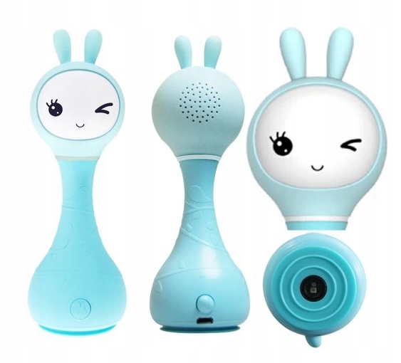 Grzechotka Alilo Smarty Bunny AL-R1-B-PL niebieska Bohater brak