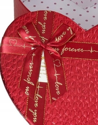 PUDEŁKO PREZENTOWE DEKORACYJNE SERCE 3SZT OZDOBA PREZENT Kod producenta 13624