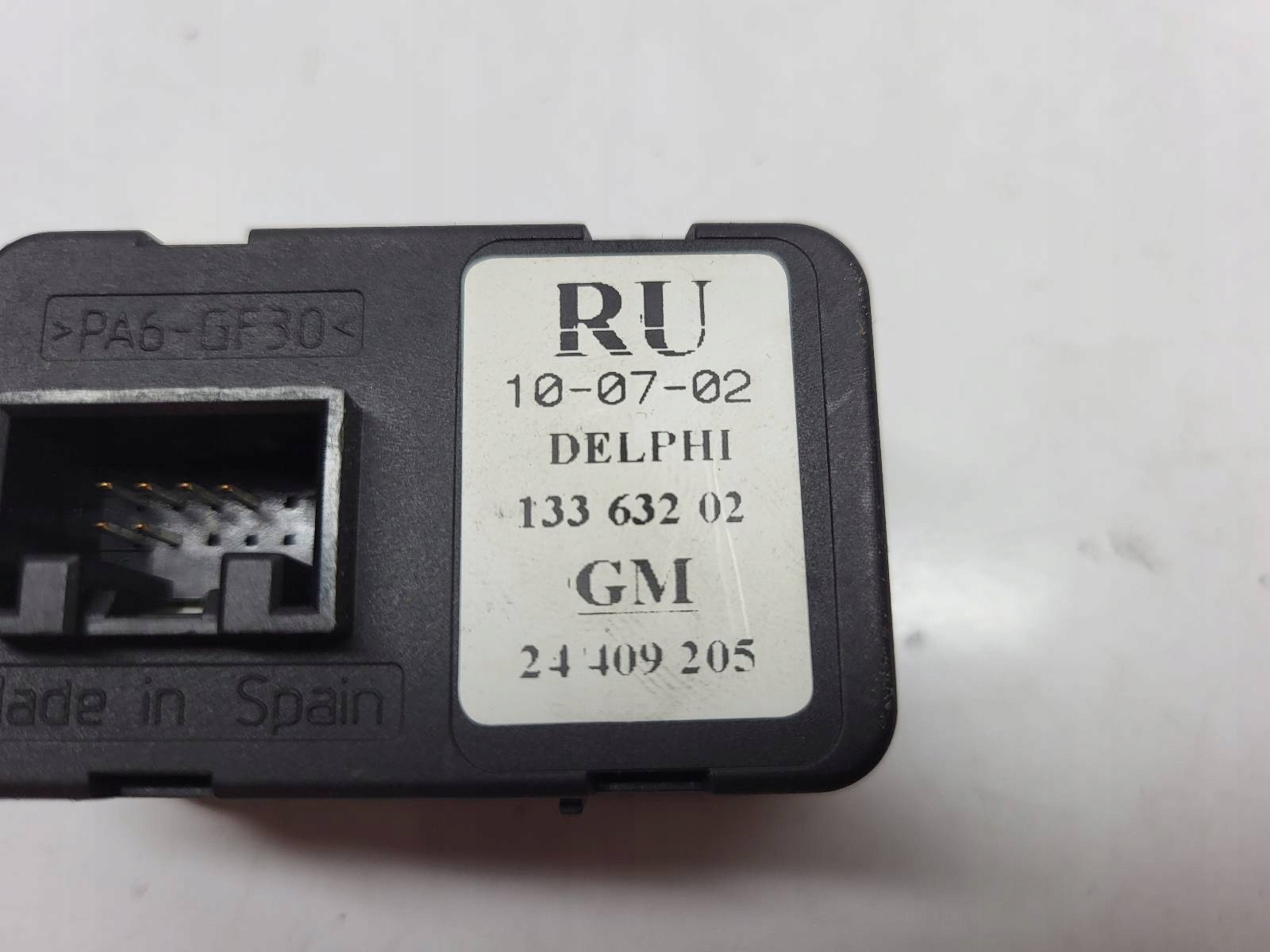 window control switch Opel Corsa C 1.7 DTI 24409205
