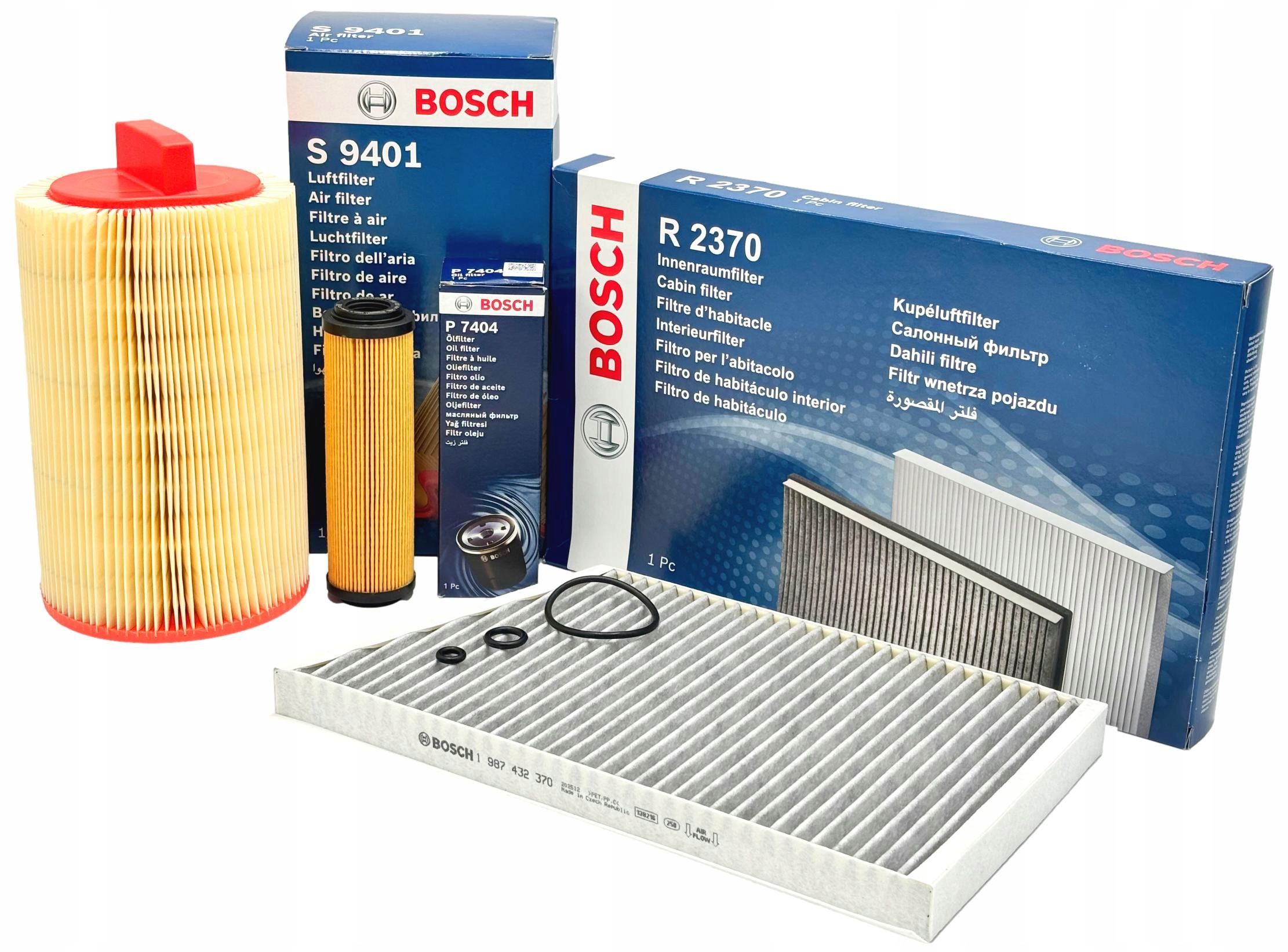 Bosch Sada Filtrů Mercedes C-klasa W203 02-07 1.8 C200 Kompresor 163KM