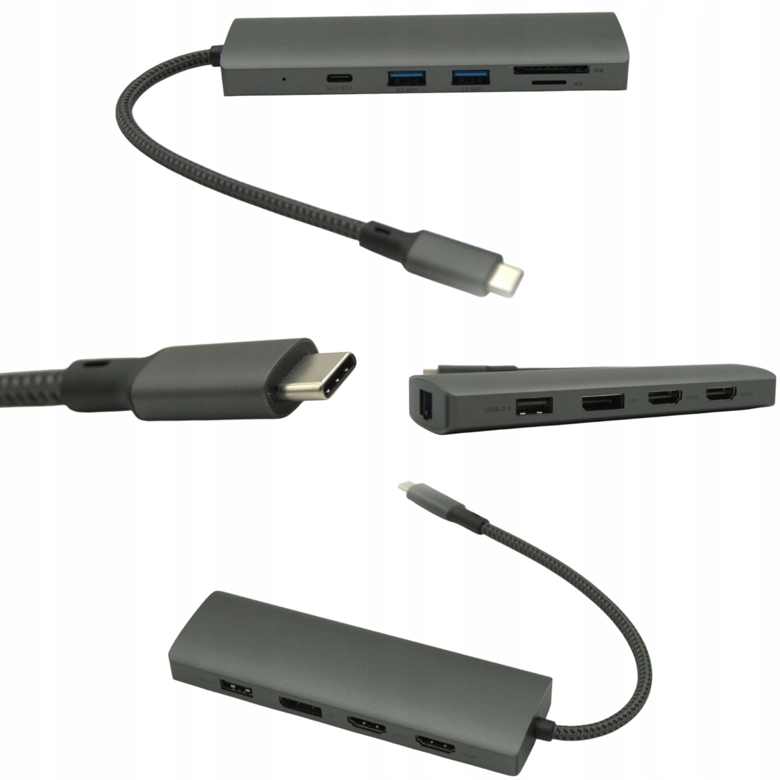 Hub pro notebook a ultrabook Dynabook Usb-c pro 2 monitory Dokovací stanice