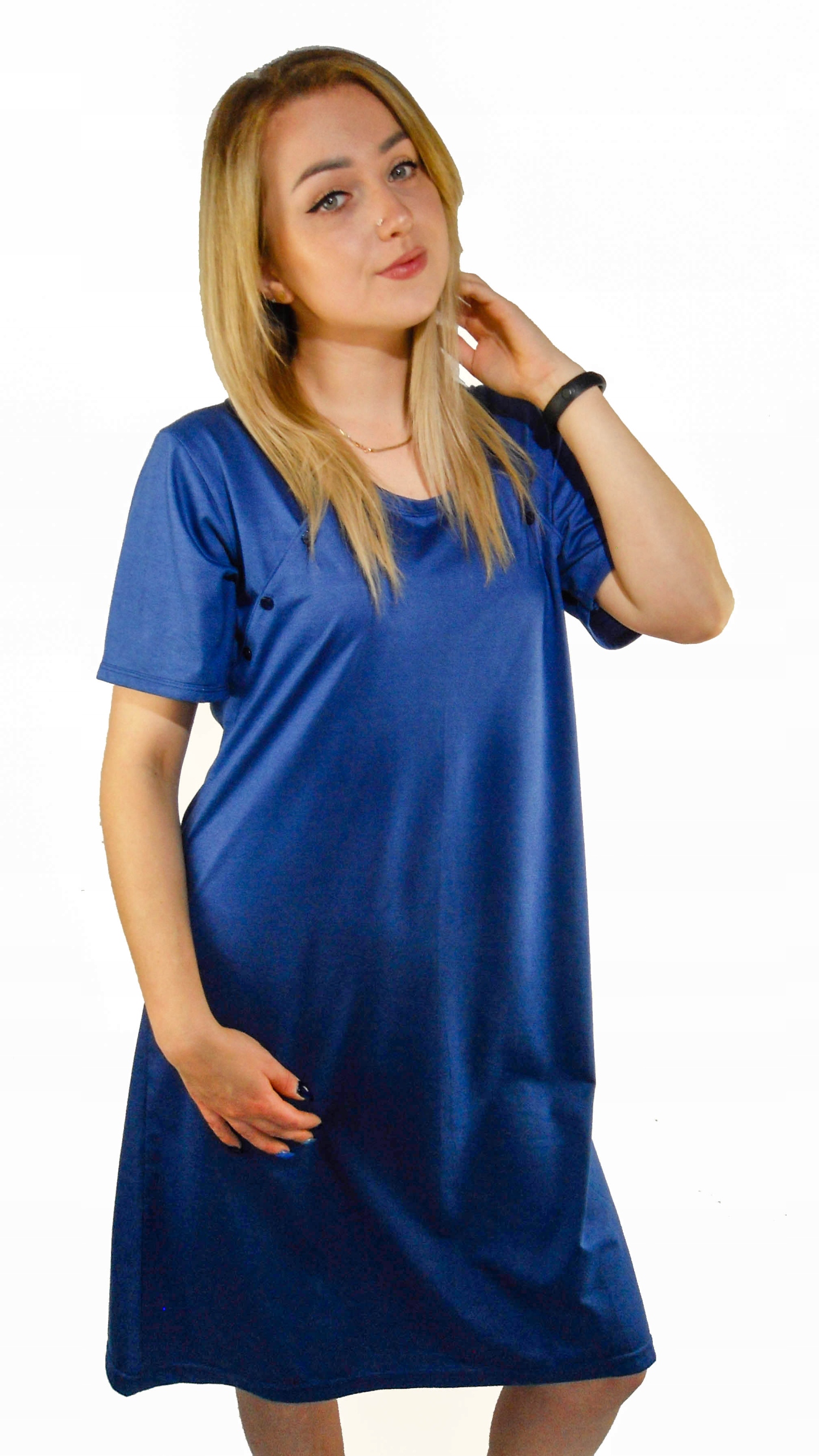 ZESTAW KOSZULA I SZLAFROK DO SZPITALA PORODU XL Rękaw inny