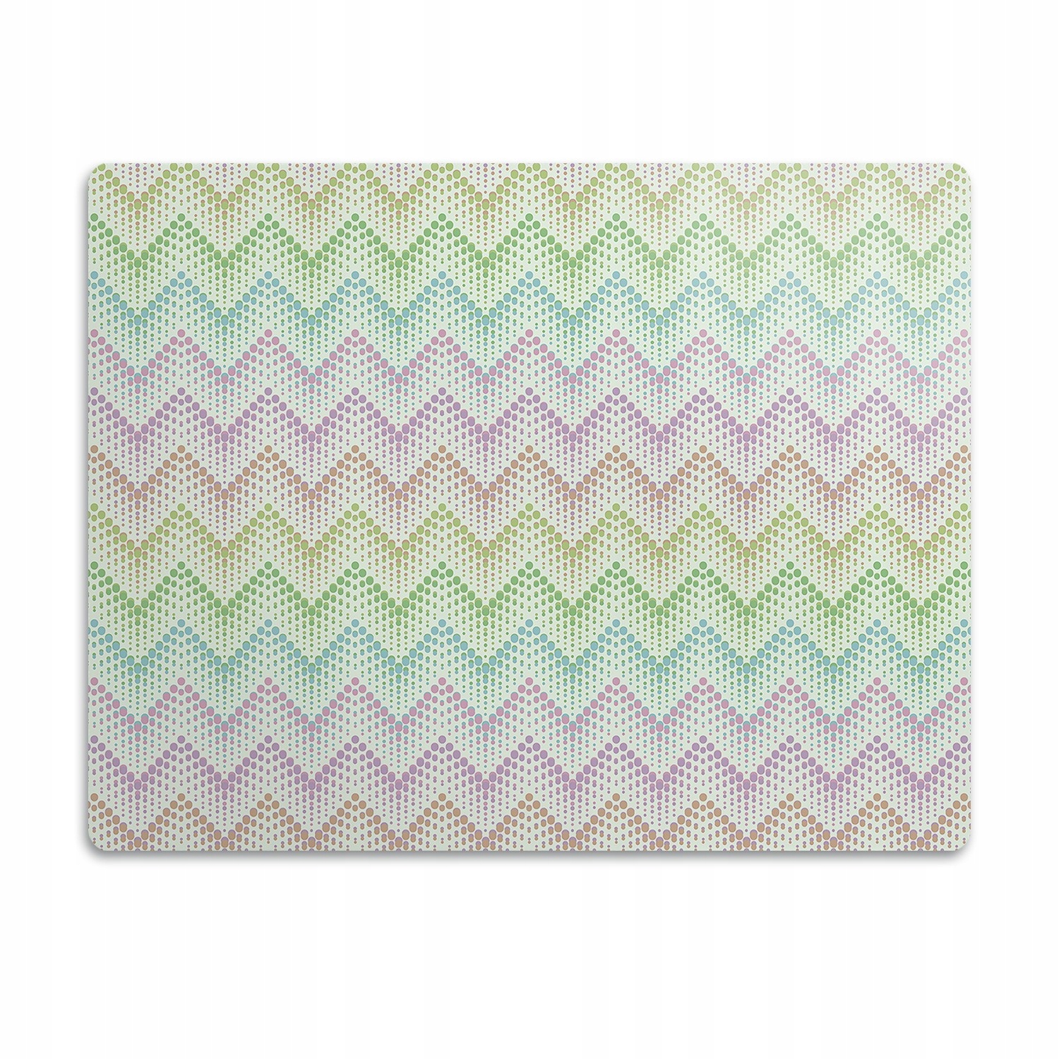 Levně Podložka pod misku pro psa kočku Barevné puntíky 90x60