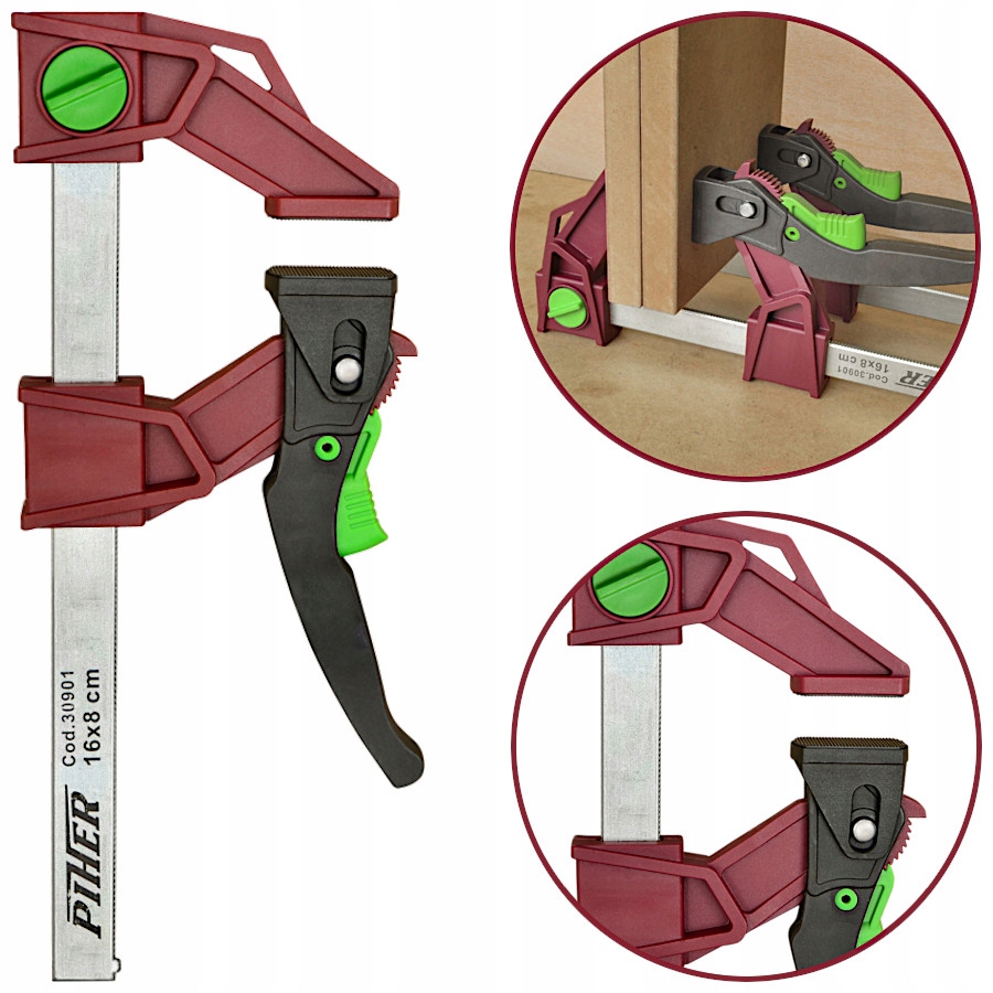 Piher Струбцина теслі струбцина 16cm 120kg P30900