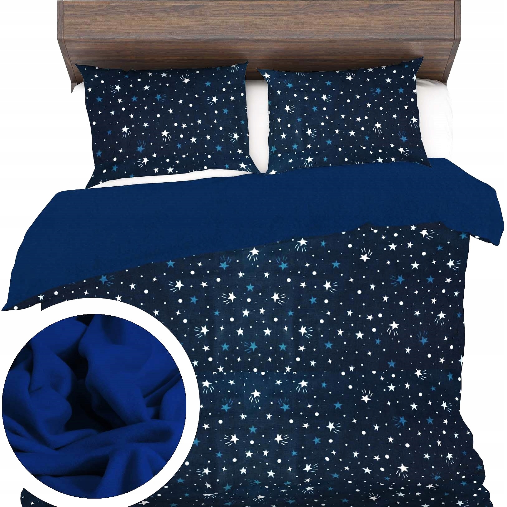 Izolované Povlečení 160x200+1x70x80 Fleece Bavlna Teplé zimní univerzální