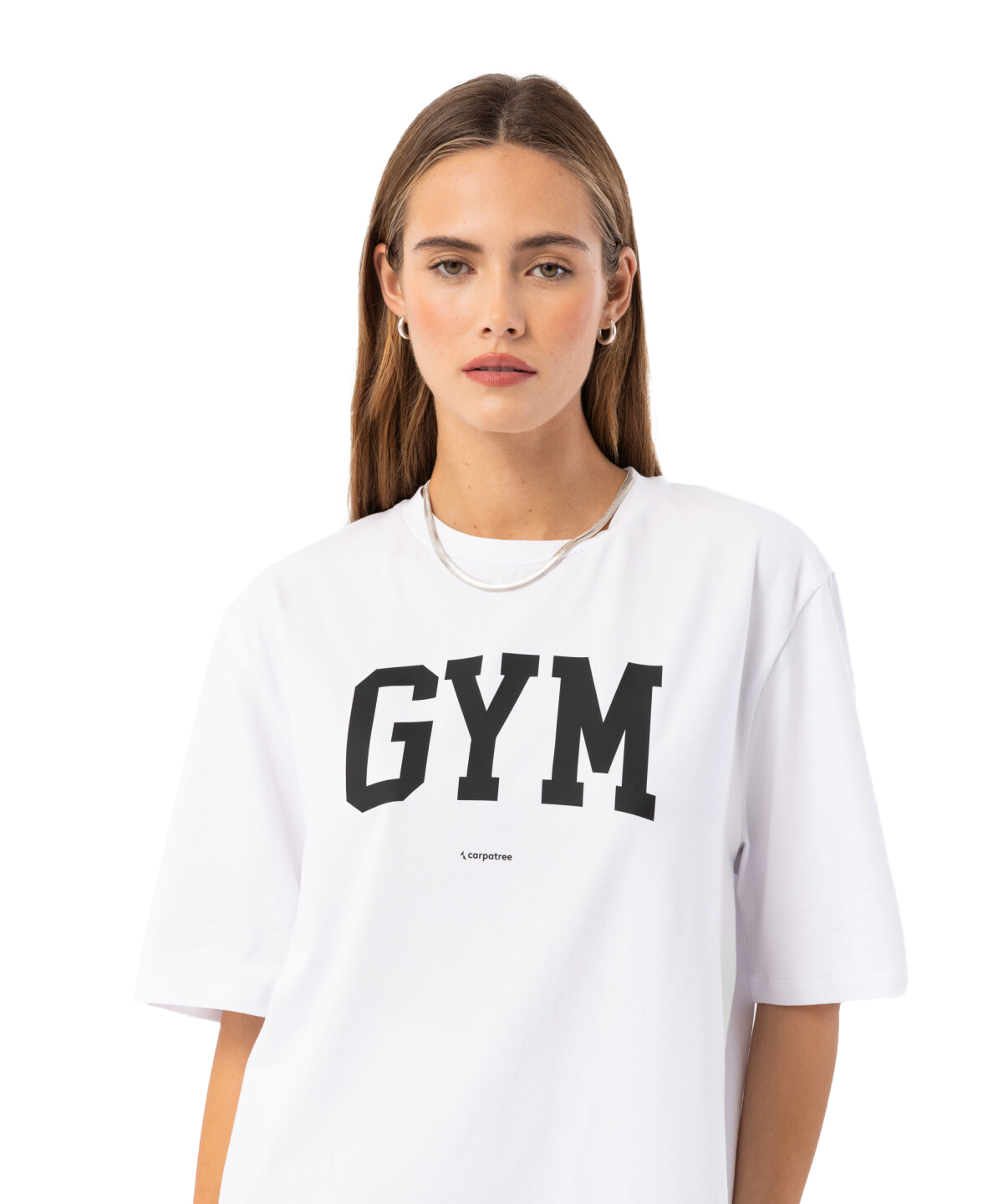 Koszulka boyfriend Gym Carpatree L biały