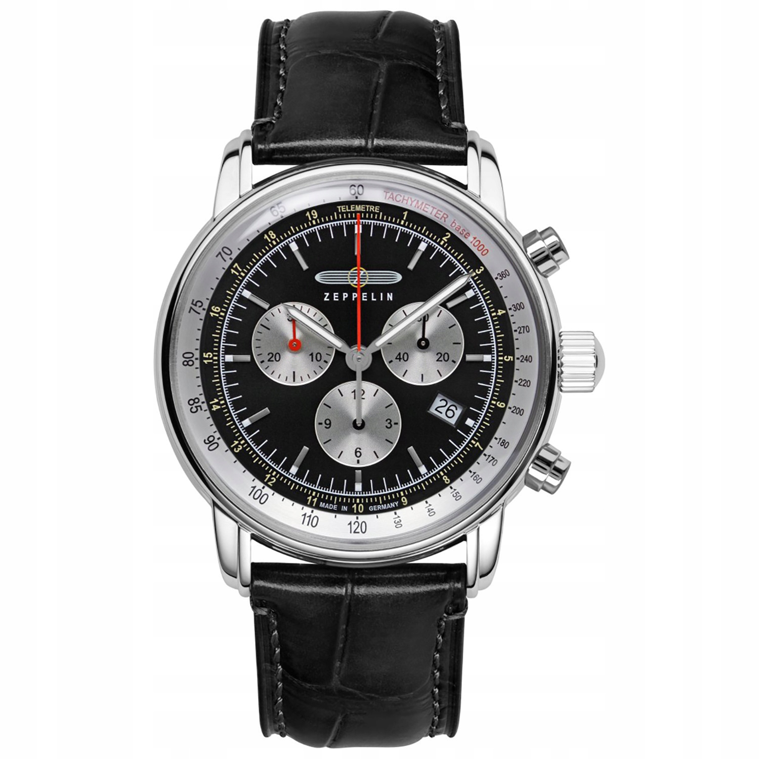 Pánské Hodinky Zeppelin 8888-2 černý pásek