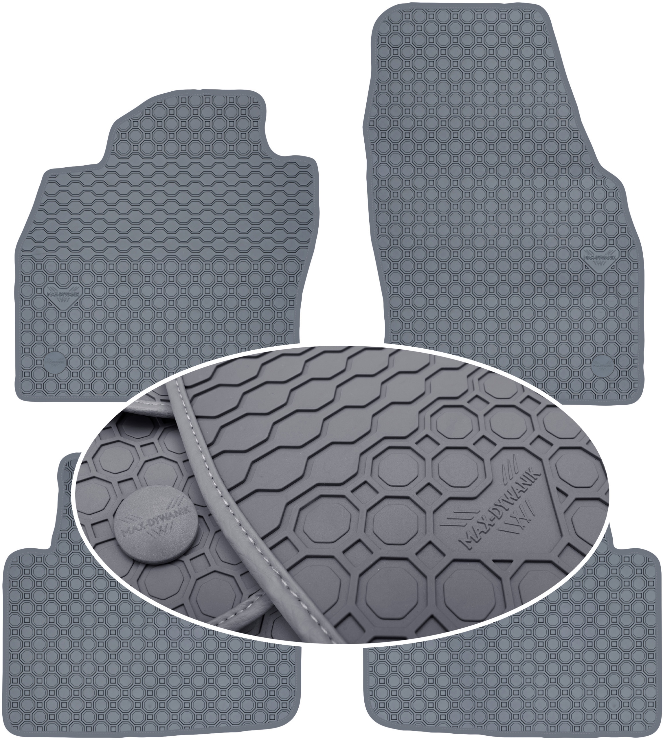 Škoda Kamiq 2019 Koberce Sivé